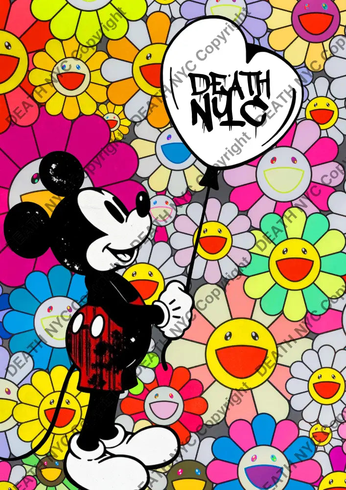 ’DEATHBF480’’ 45x32cm (Edition of 100*) (2025) mouse Art Print
