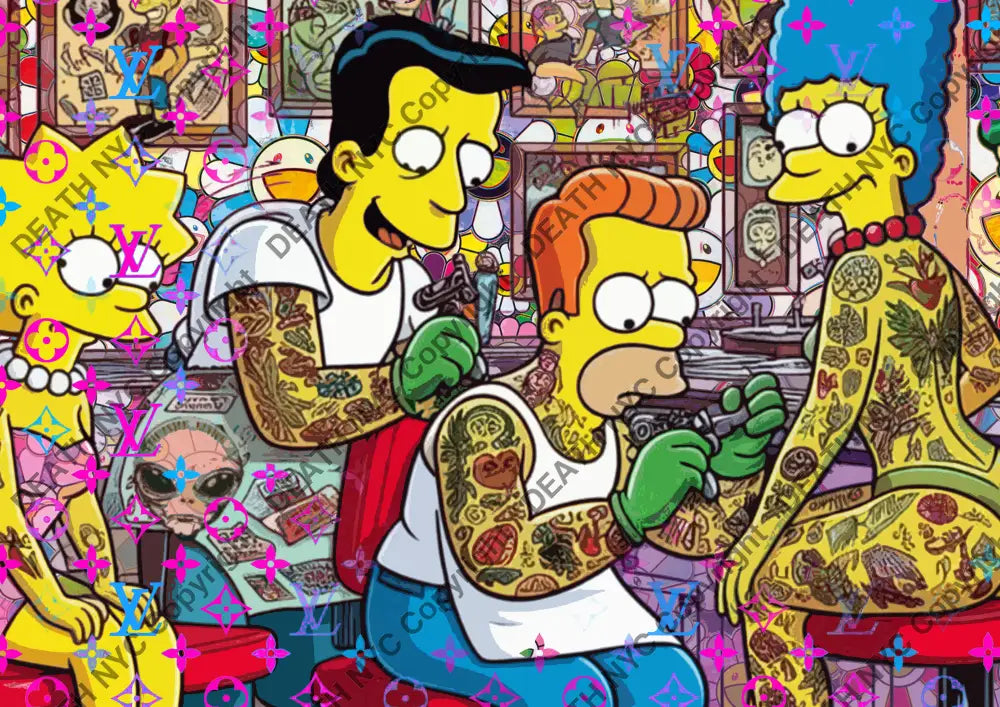 ’DEATHBF521’’ 45x32cm (Edition of 100*) (2025) s mp Art Print