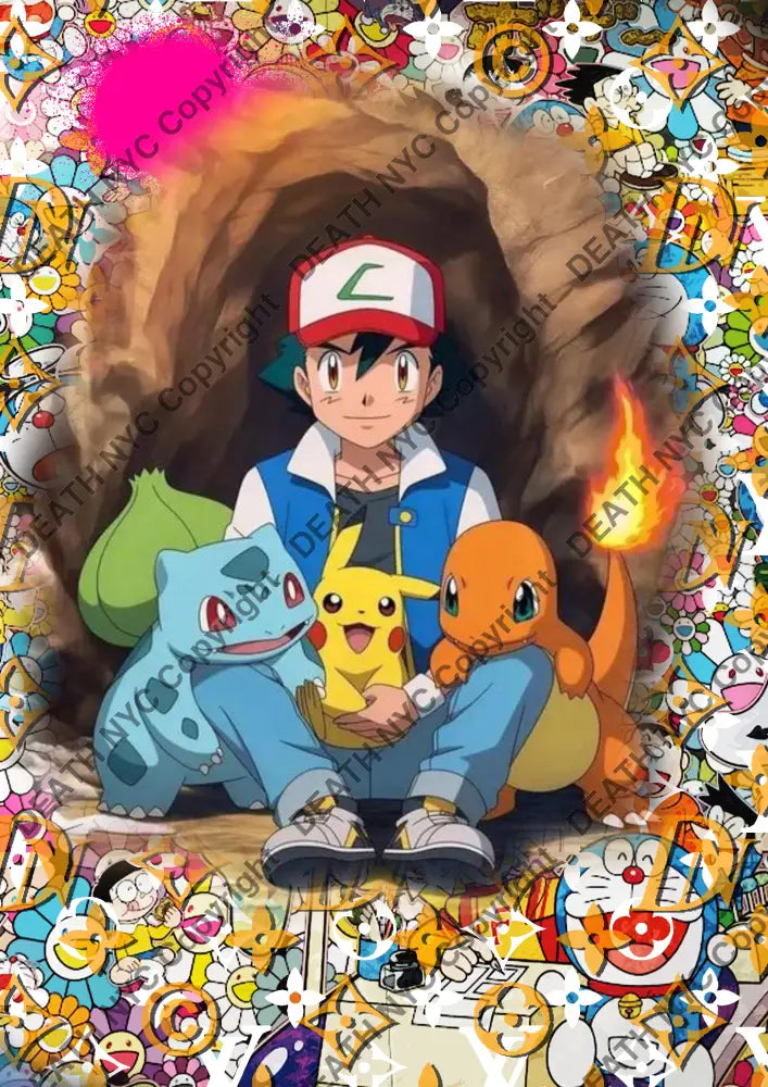 ’DEATHBF713’’ 45x32cm (Edition of 100*) (2025) p k Art Print