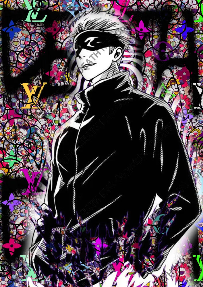 ’DEATHBF917’’ 45x32cm (Edition of 100*) (2025) gojo Art Print