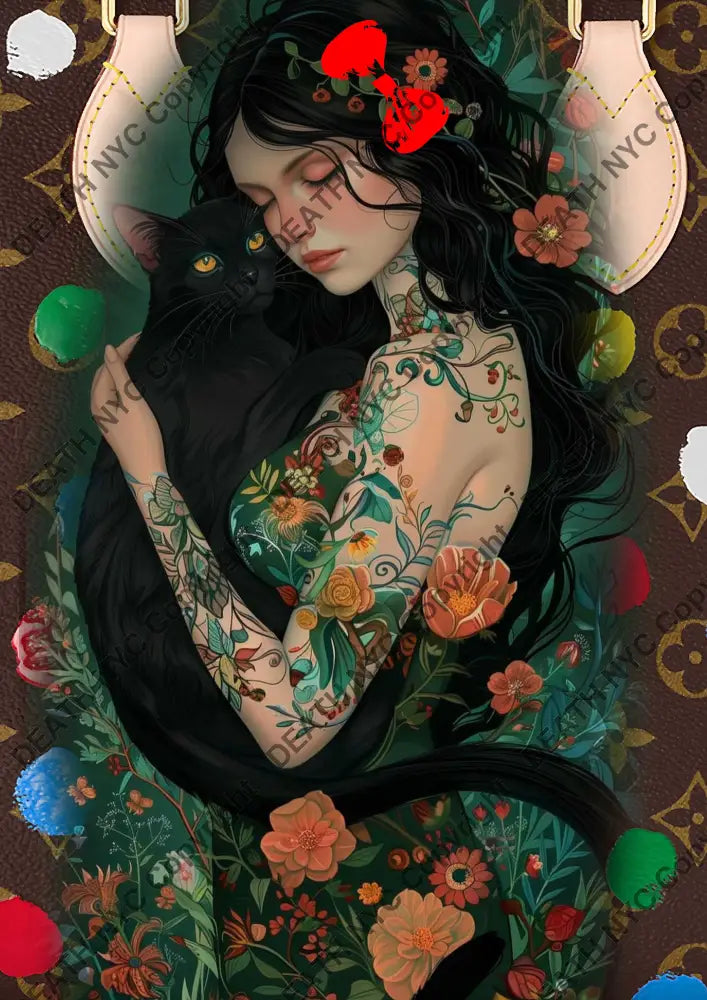 ’DEATHCA131’’ 45x32cm (Edition of 100*) (2025) tattoo Art Print