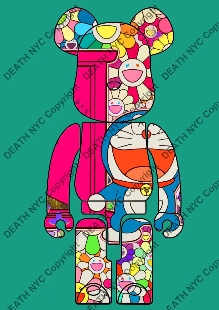 ’DEATHCA222’’ 45x32cm (Edition of 100*) (2025) bear Art Print