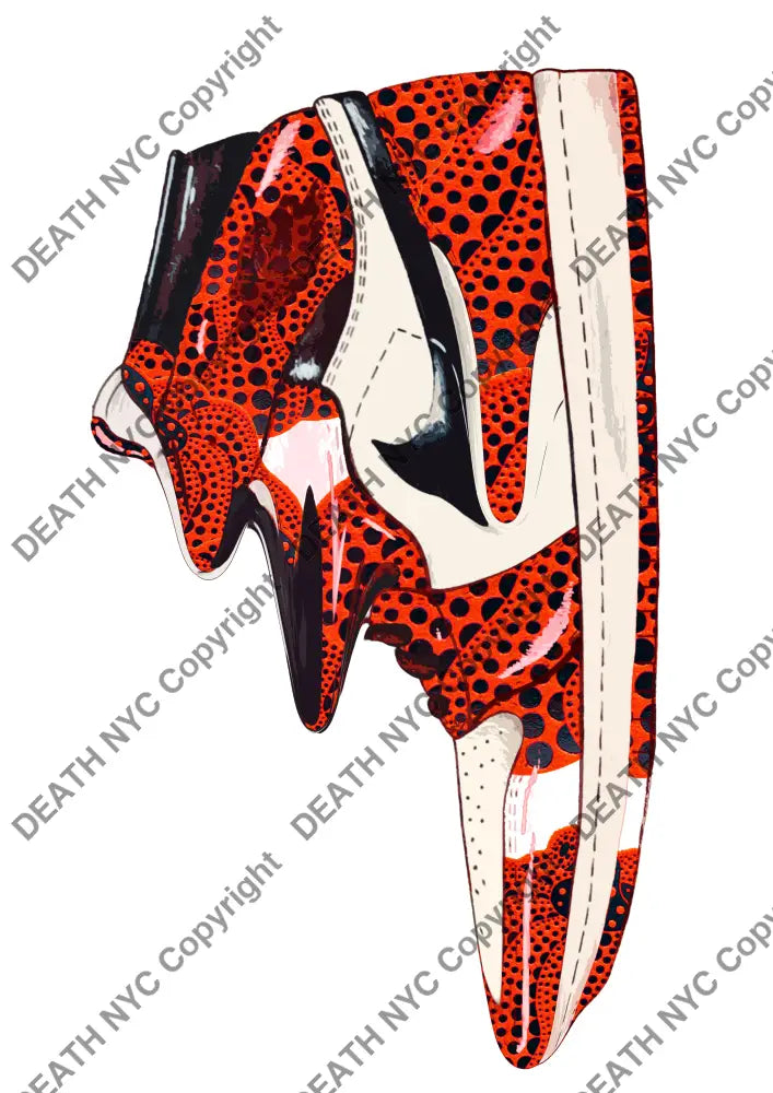 ’DEATHCA232’’ 45x32cm (Edition of 100*) (2025) sneak Art Print