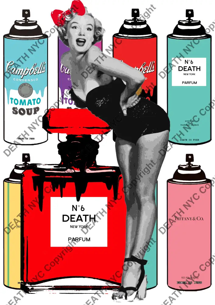 ’DEATHCA569’’ 45x32cm (Edition of 100*) (2025) monr Art Print