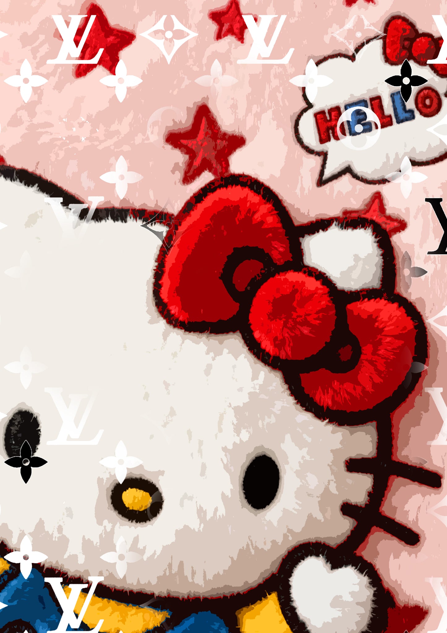 Auction "CA66 kitty" art print 45x32cm (Edition of 100)