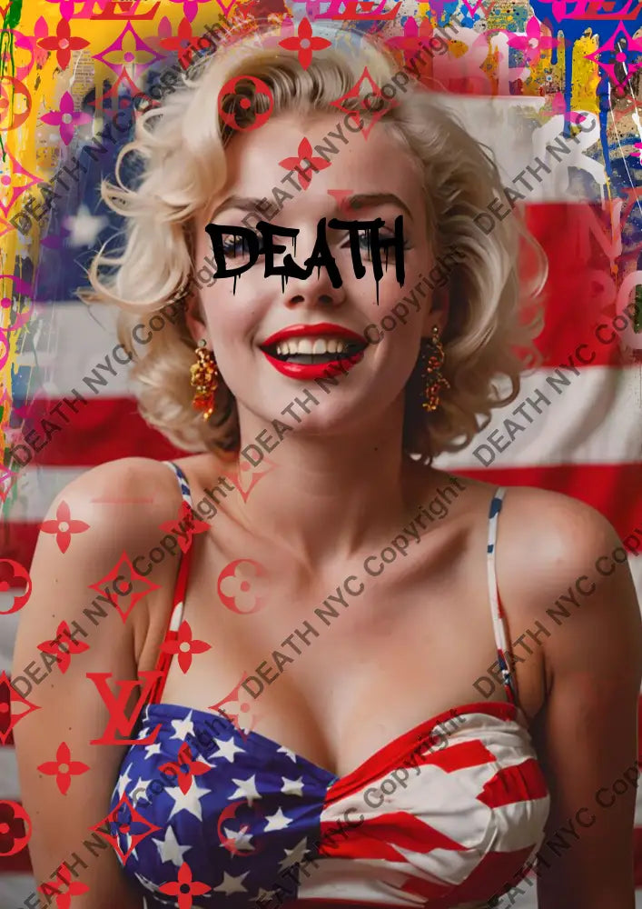 ’DEATHCB73’’ 45x32cm (Edition of 100*) (2026) monr - Art Print