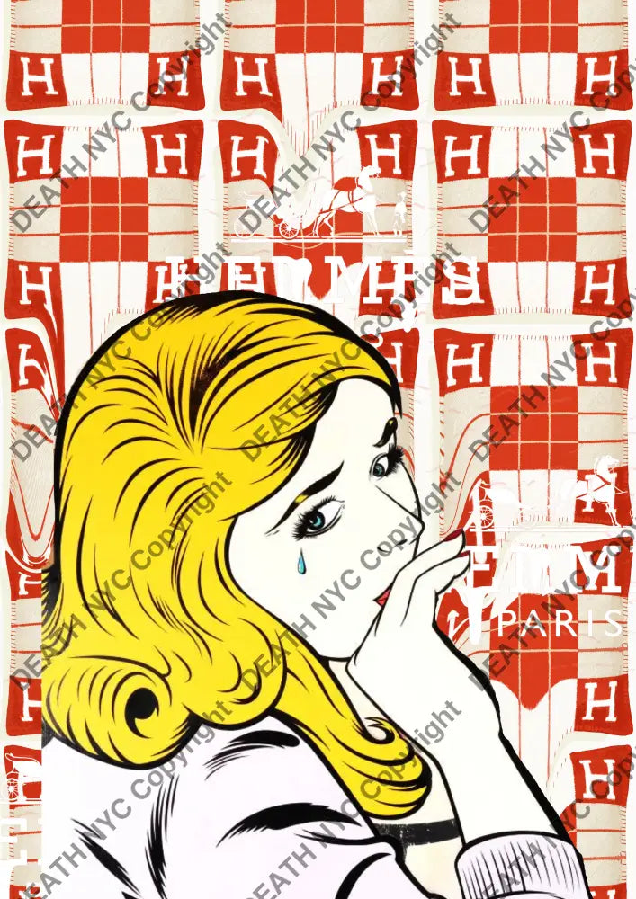 Deathd802 45X32Cm (Edition Of 100) (2022) Art Print