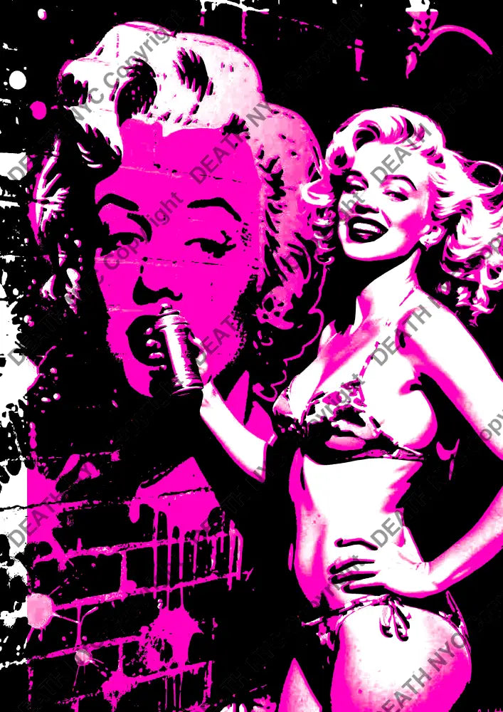 ’DEATHDA165’’ 45x32cm (Edition of 100*) (2025) monr - Art Print