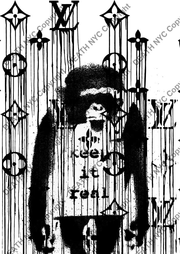 ’DEATHDA363’’ 45x32cm (Edition of 100*) (2025) bank - Art Print
