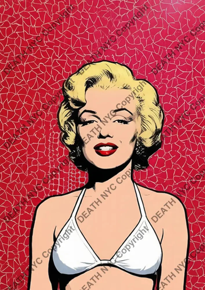 ’DEATHDB205’’ 45x32cm (Edition of 100*) (2026) monr - Art Print