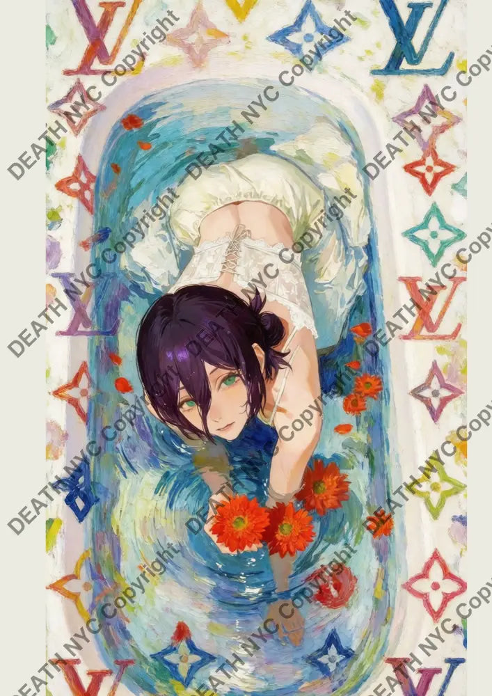 ’DEATHDB339’’ 45x32cm (Edition of 100*) (2026) girl - Art Print