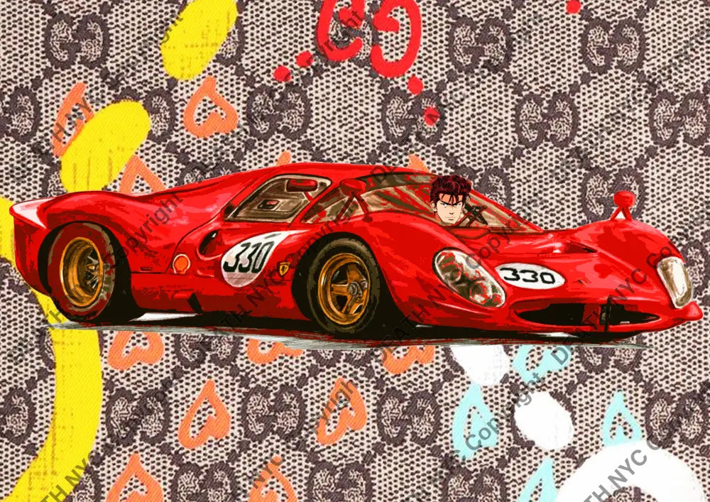 ’DEATHDB509’’ 45x32cm (Edition of 100*) (2026) slam - Art Print