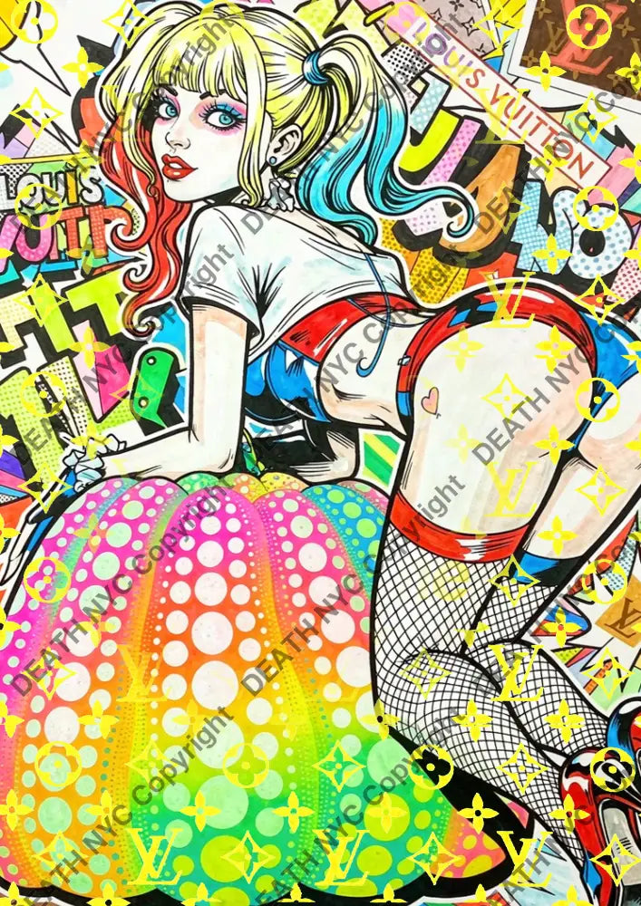 ’DEATHDC212’’ 45x32cm (Edition of 100*) (2026) quin - Art Print