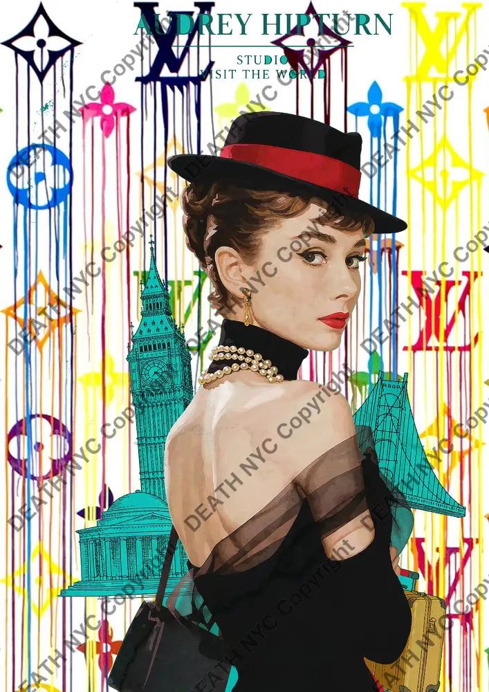 ’DEATHDC236’’ 45x32cm (Edition of 100*) (2026) audrey - Art Print