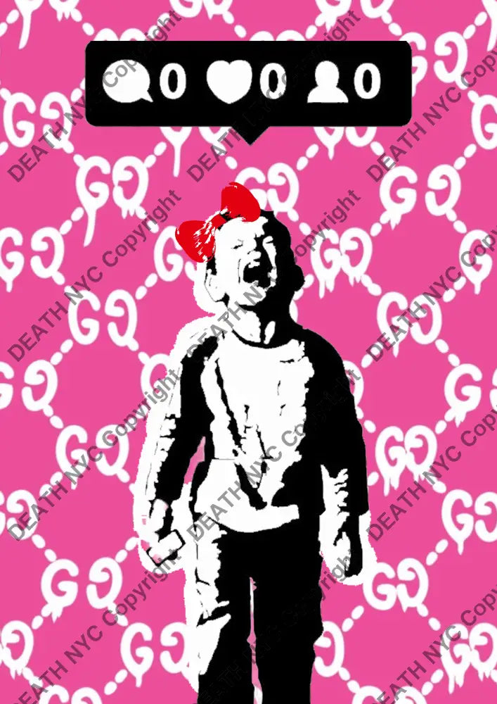 Deathf1449 Banksy (Edition Of 100) (2022) Art Print