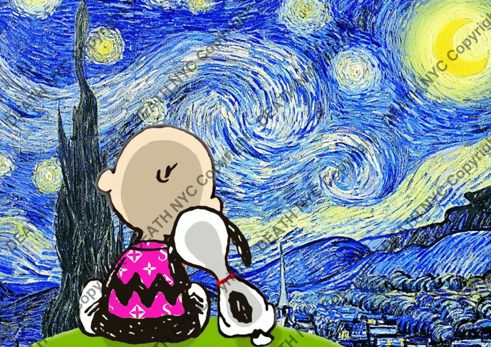 Deathf334 Snoopy (Edition Of 100) (2020) Art Print