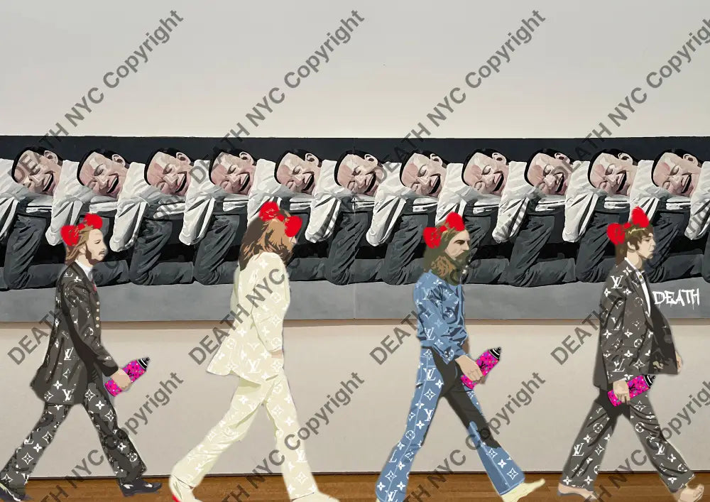 Deathf917 Beatles (Edition Of 100) (2022) Art Print