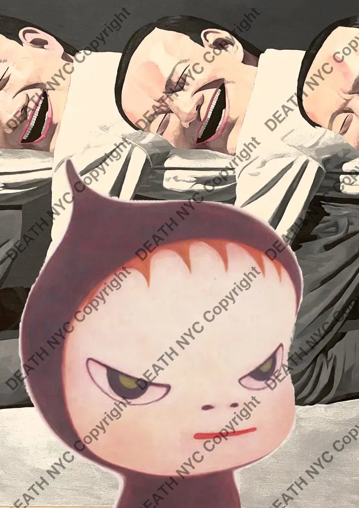 Deathf923 Cute (Edition Of 100) (2022) Art Print
