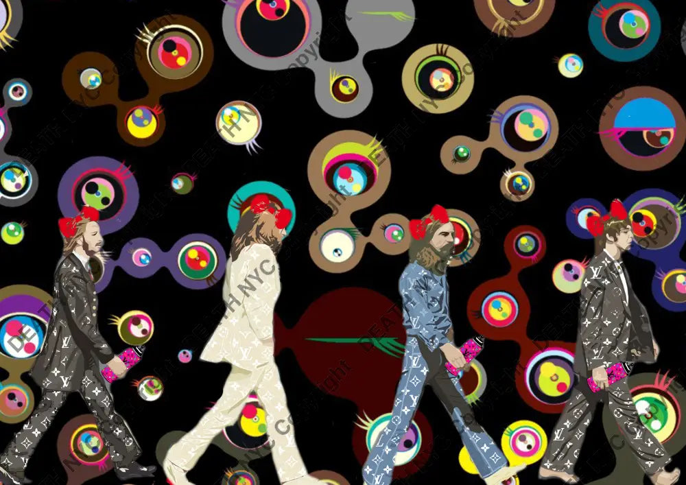 Deathf929 Beatles (Edition Of 100) (2022) Art Print