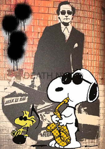 Deathj845 Snoopy 45X32Cm (Edition Of 100) (2020) Art Print