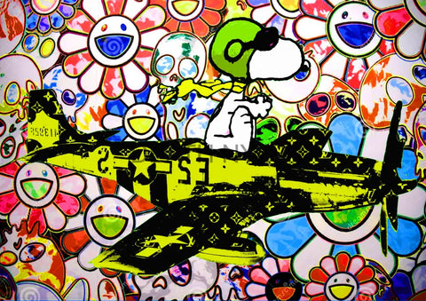 Deathj852 Snoopy 45X32Cm (Edition Of 100) (2020) Art Print