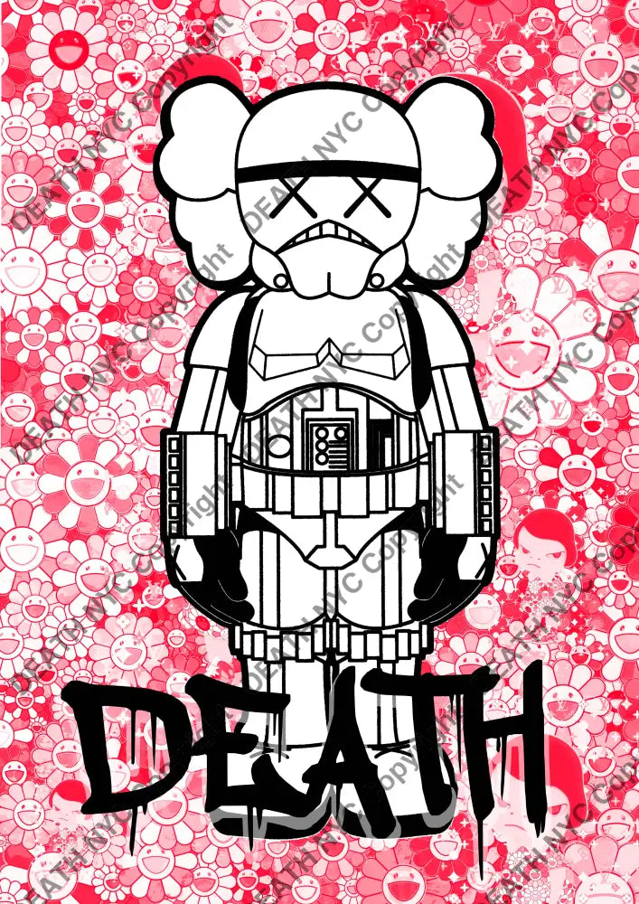 Deathm2284 45X32Cm (Edition Of 100) (2020) Art Print