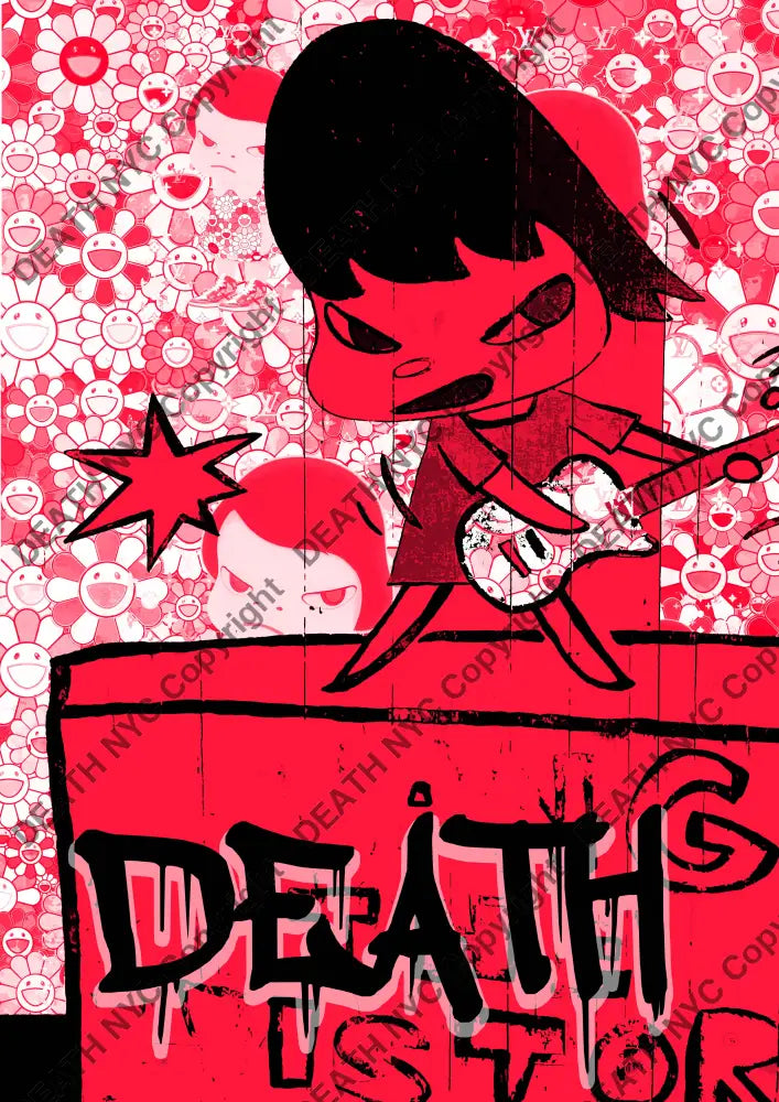 Deathm2324 45X32Cm (Edition Of 100) (2020) Art Print