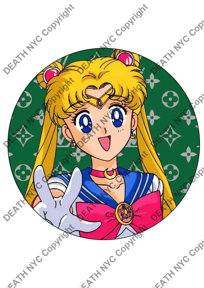 Deathm3575 Moon 32X32Cm (Edition Of 100) (2022) Art Print