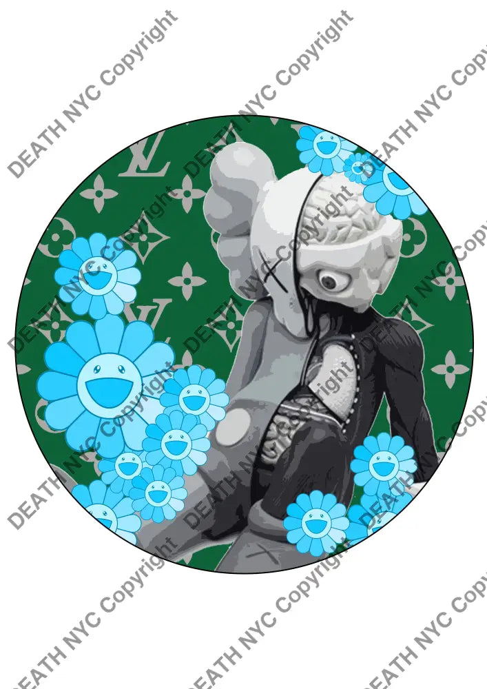Deathm3607 32X32Cm (Edition Of 100) (2022) Art Print