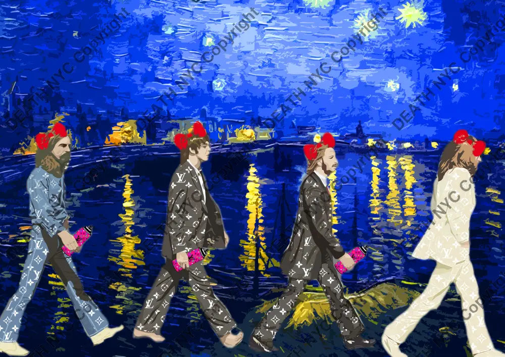 Deathm4593 Beatles (Edition Of 100) (2022) Art Print