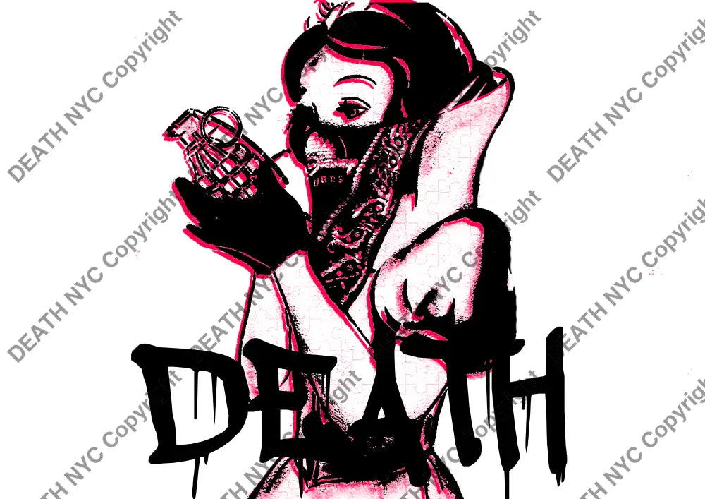 Deathm4672 Snow White (Edition Of 100) (2022) Art Print