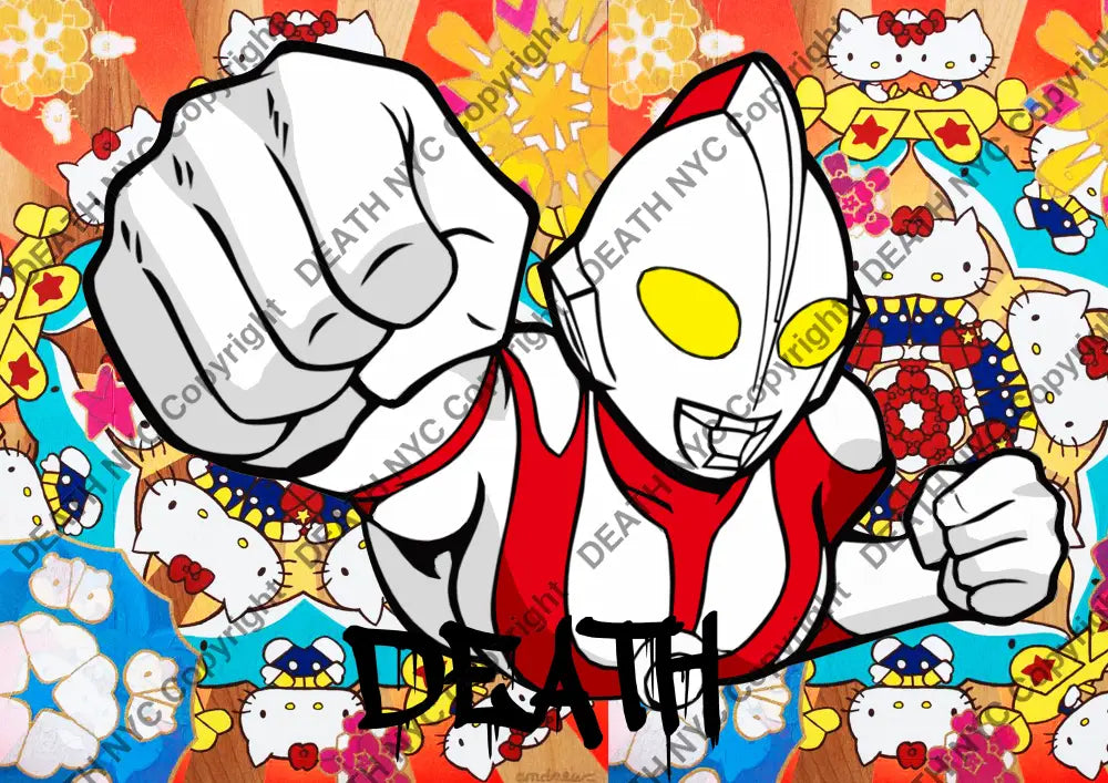 Deathm4719 Ultraman (Edition Of 100) (2022) Art Print