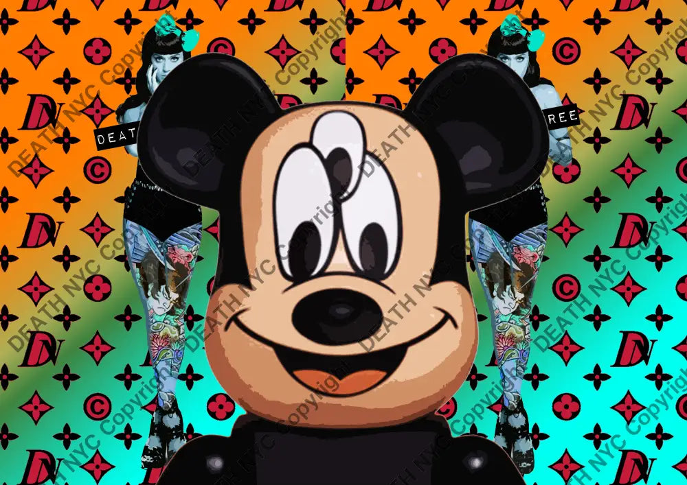 Deathm4904 Mickey (Edition Of 100) (2022) Art Print