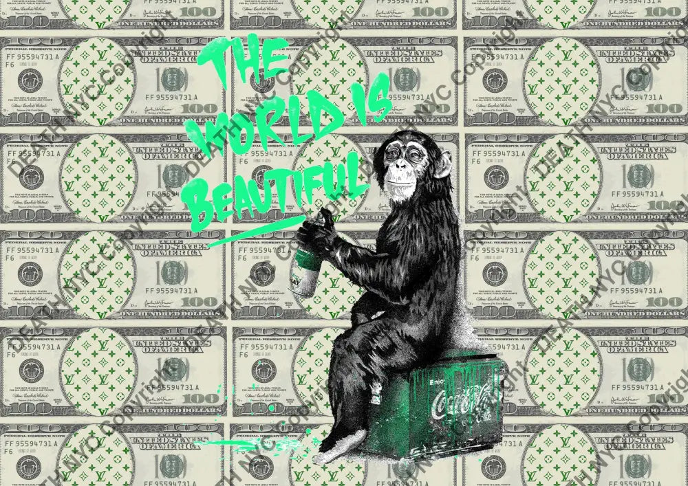 Deathm6114 Banksy (Edition Of 100) (2022) Art Print