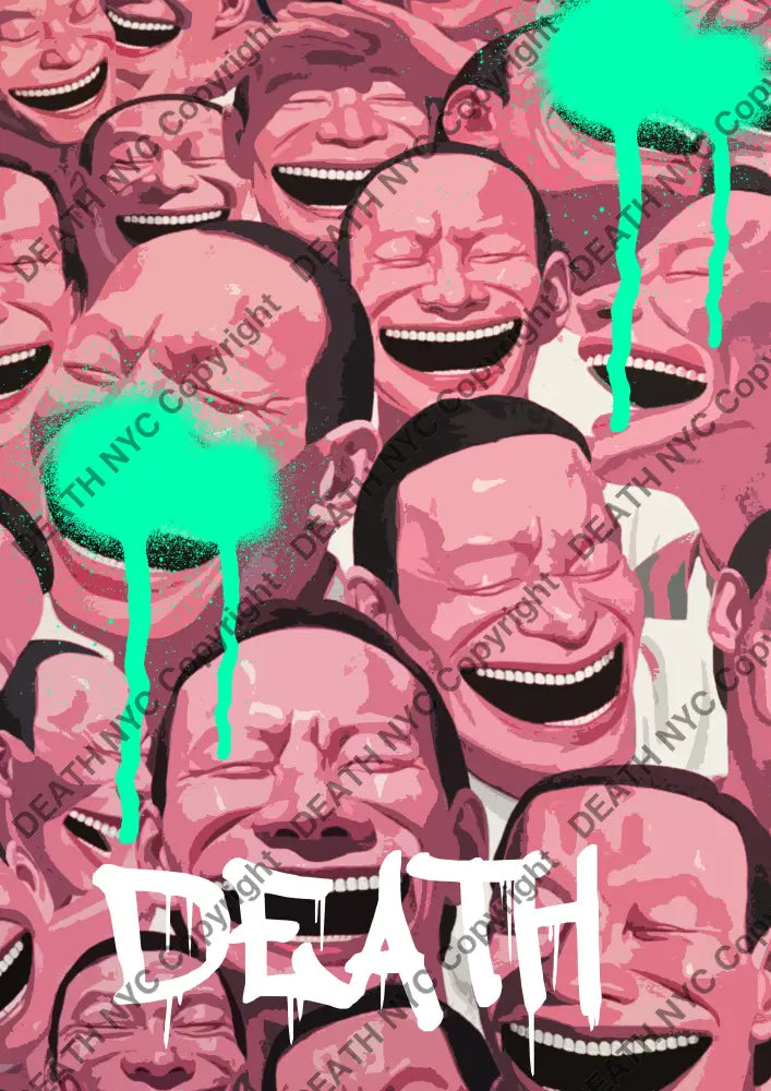 Deathma35 Yue Minjun (Edition Of 100) (2022) Art Print