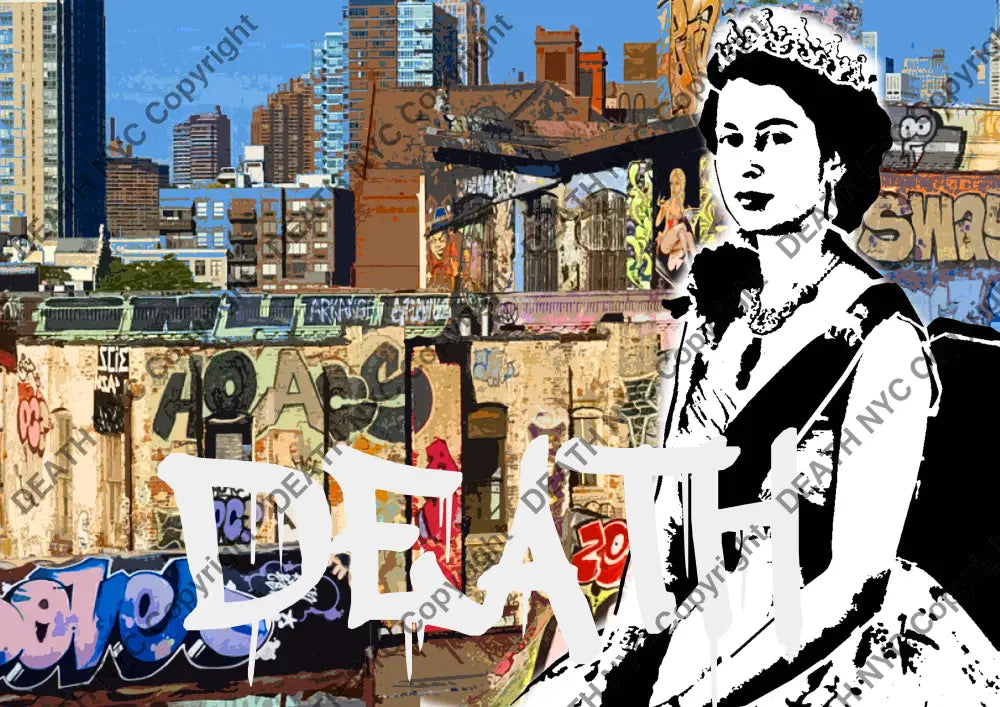 Deathma51 Queen (Edition Of 100) (2022) Art Print