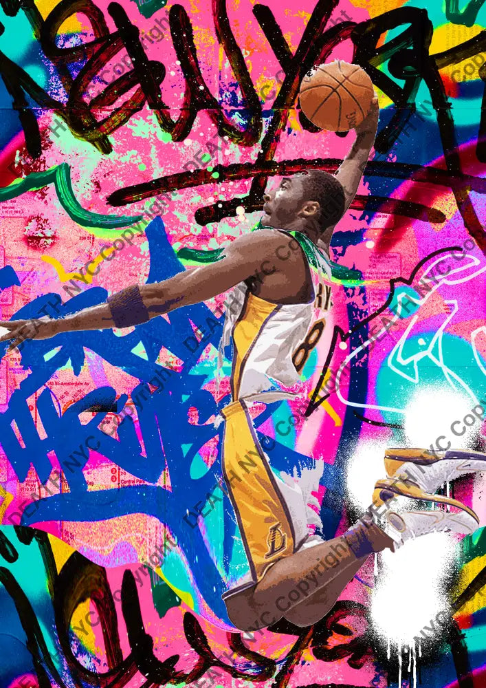 Deathma574 Kobe (Edition Of 100) (2022) Art Print