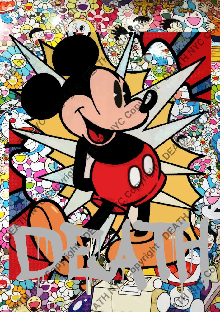 Deathma803 Mickey (Edition Of 100) (2022) Art Print