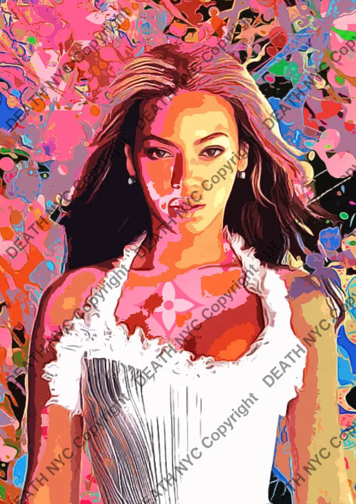 ’Deathac91’’ 45X32Cm Beyonce (Edition Of 100*) (2024) Art Print