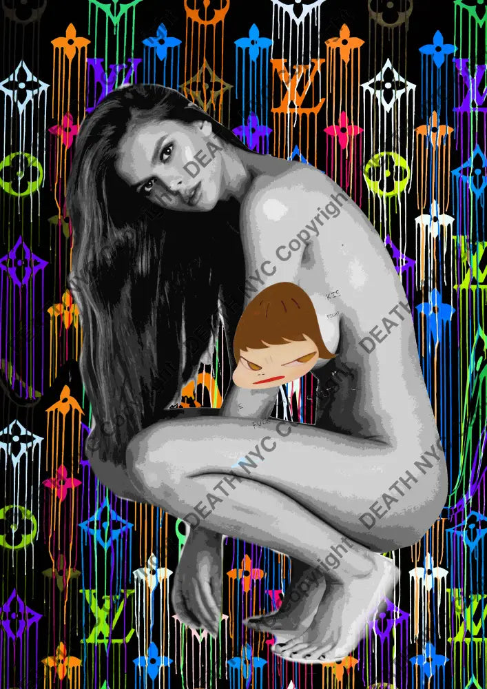 Deathmb554 Girl (Edition Of 100) (2022) Art Print