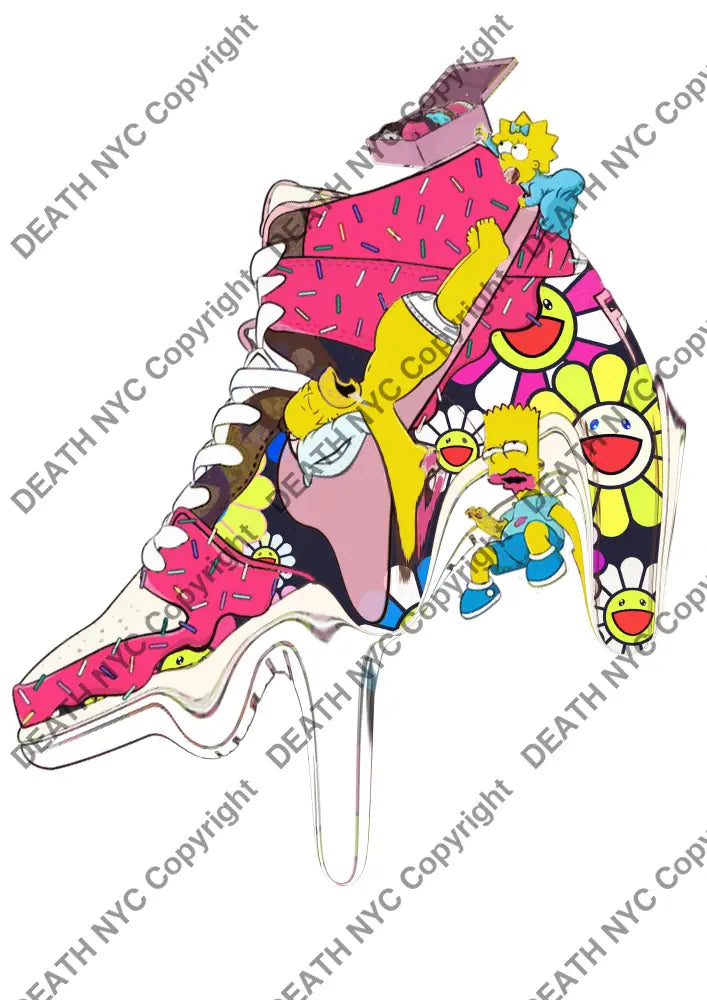 Deathmb854 Aj (Edition Of 100) (2022) Art Print