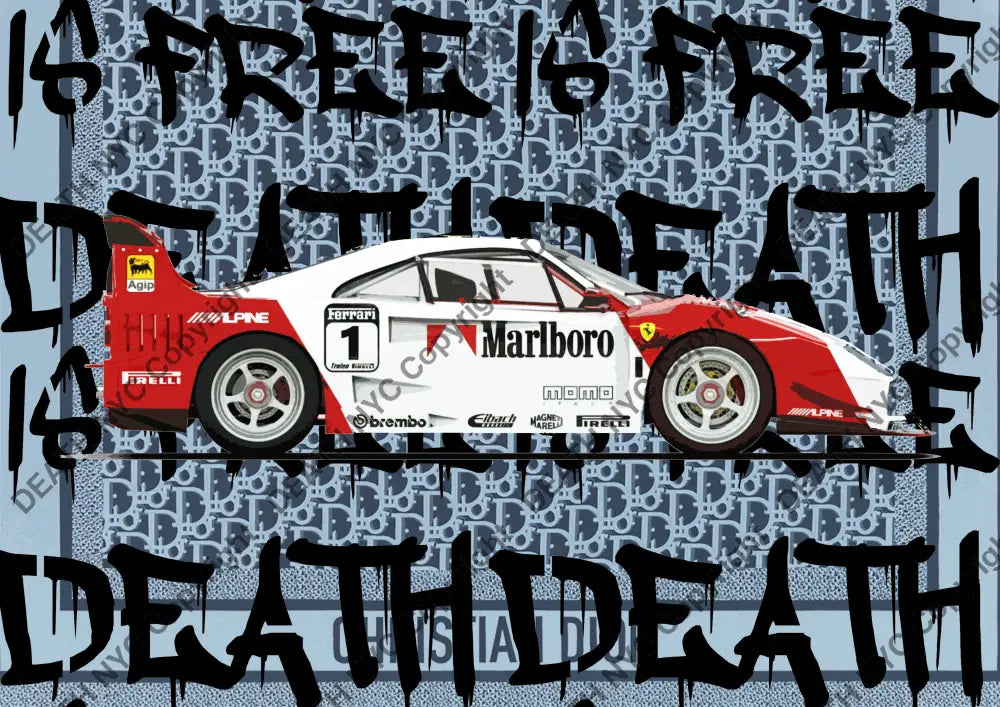 Deathmc491 Marlboro (Edition Of 100) (2022) Art Print
