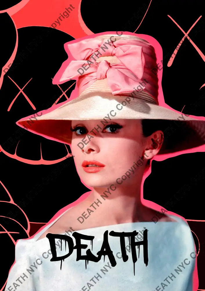 Deathme332 Audrey 45X32Cm (Edition Of 100) (2023) Art Print