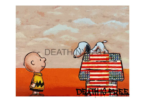 Deathme497 Snoopy 45X32Cm (Edition Of 100) (2023) Art Print