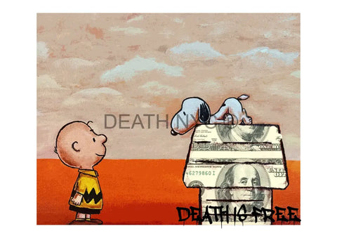 Deathme498 Snoopy 45X32Cm (Edition Of 100) (2023) Art Print