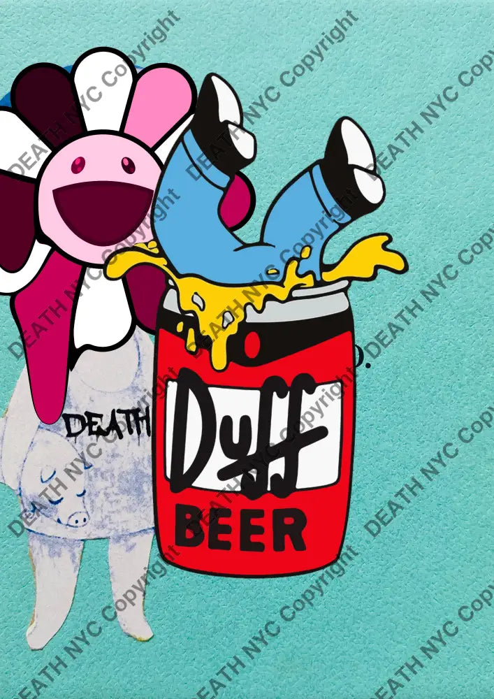 Deathmg136 45X32Cm Simpson (Edition Of 100*) (2023) Art Print
