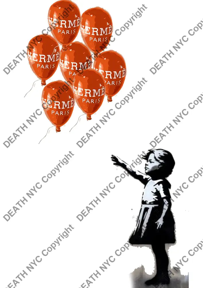 ’Deathmh602’ 45X32Cm Banksy (Edition Of 100*) (2023) Art Print