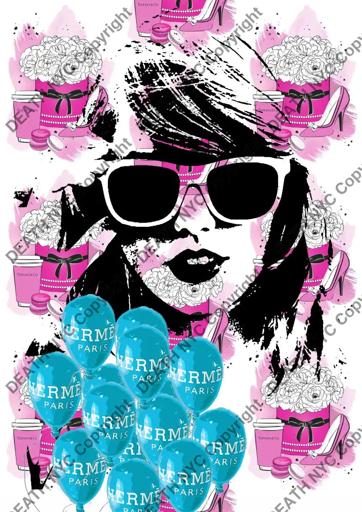 ’Deathmh742’ 45X32Cm Taylor Swift (Edition Of 100*) (2023) Art Print