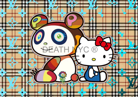 ’Deathmi1108’ 45X32Cm Kitty (Edition Of 100*) (2023) Art Print