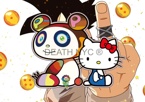 ’Deathmi1109’ 45X32Cm Kitty (Edition Of 100*) (2023) Art Print